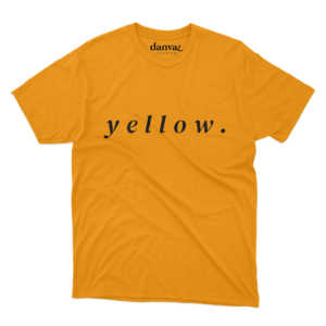Playera - "yellow"