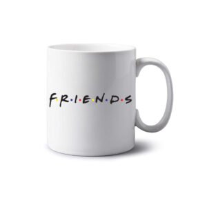 Taza con el logo de la serie Friends